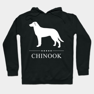 Chinook Dog White Silhouette Hoodie